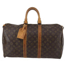 LOUIS VUITTON Monogram Keepall 45 Boston Bag M41428 LV Auth 142486-13
