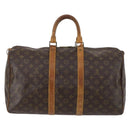 LOUIS VUITTON Monogram Keepall 45 Boston Bag M41428 LV Auth 142486-2