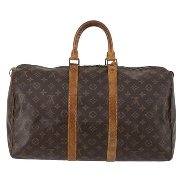 LOUIS VUITTON Monogram Keepall 45 Boston Bag M41428 LV Auth 142486 - 0