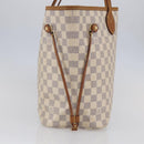 LOUIS VUITTON Damier Azur Neverfull MM Tote Bag N41605 LV Auth 142487-3