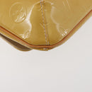 LOUIS VUITTON Monogram Vernis Thompson Street Bag Beige M91301 LV Auth 142494-16