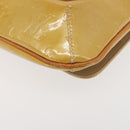 LOUIS VUITTON Monogram Vernis Thompson Street Bag Beige M91301 LV Auth 142494-17