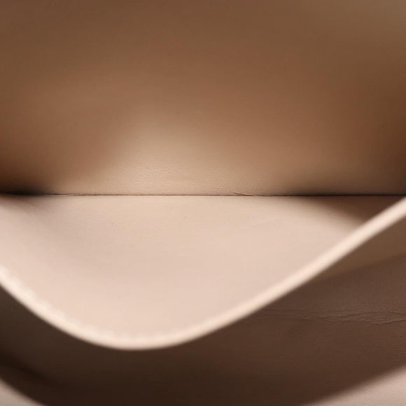 LOUIS VUITTON Monogram Vernis Thompson Street Bag Beige M91301 LV Auth 142494