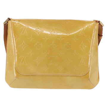 LOUIS VUITTON Monogram Vernis Thompson Street Bag Beige M91301 LV Auth 142494 - 0