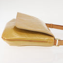 LOUIS VUITTON Monogram Vernis Thompson Street Bag Beige M91301 LV Auth 142494-3