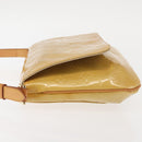 LOUIS VUITTON Monogram Vernis Thompson Street Bag Beige M91301 LV Auth 142494-4