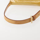 LOUIS VUITTON Monogram Vernis Thompson Street Bag Beige M91301 LV Auth 142494-7