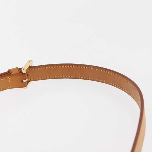 LOUIS VUITTON Monogram Vernis Thompson Street Bag Beige M91301 LV Auth 142494