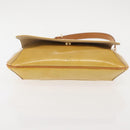 LOUIS VUITTON Monogram Vernis Thompson Street Bag Beige M91301 LV Auth 142494-5