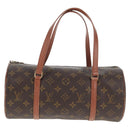 LOUIS VUITTON Monogram Papillon 30 Hand Bag M51385 LV Auth 142499V-13
