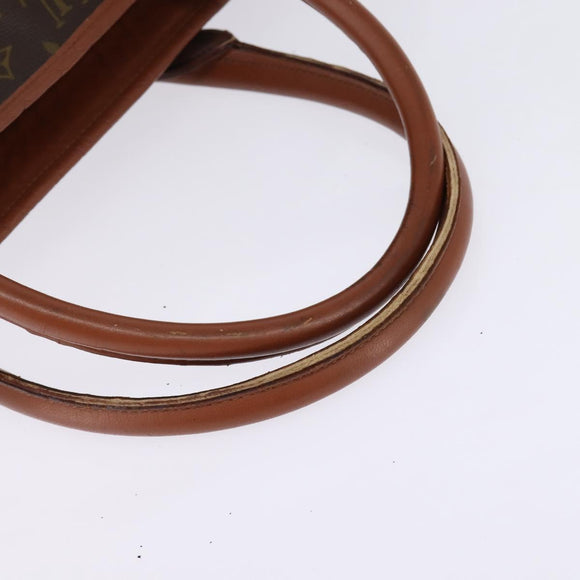 LOUIS VUITTON Monogram Sac Weekend PM Hand Bag M42425 LV Auth 142504