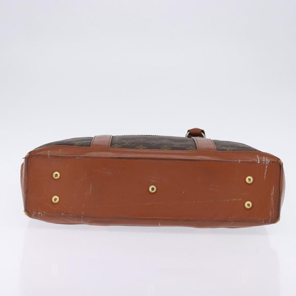 LOUIS VUITTON Monogram Sac Weekend PM Hand Bag M42425 LV Auth 142504