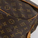 LOUIS VUITTON Monogram Saumur 35 Shoulder Bag M42254 LV Auth 142507-14