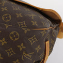 LOUIS VUITTON Monogram Saumur 35 Shoulder Bag M42254 LV Auth 142507-16