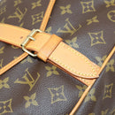 LOUIS VUITTON Monogram Saumur 35 Shoulder Bag M42254 LV Auth 142507-21