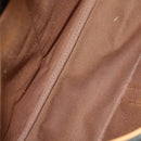 LOUIS VUITTON Monogram Saumur 35 Shoulder Bag M42254 LV Auth 142507-10