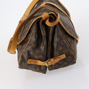 LOUIS VUITTON Monogram Saumur 35 Shoulder Bag M42254 LV Auth 142507-3