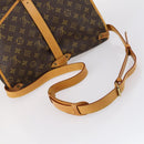 LOUIS VUITTON Monogram Saumur 35 Shoulder Bag M42254 LV Auth 142507-7