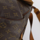 LOUIS VUITTON Monogram Saumur 35 Shoulder Bag M42254 LV Auth 142508-15