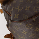 LOUIS VUITTON Monogram Saumur 35 Shoulder Bag M42254 LV Auth 142508-16