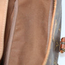 LOUIS VUITTON Monogram Saumur 35 Shoulder Bag M42254 LV Auth 142508-11