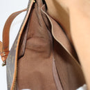 LOUIS VUITTON Monogram Saumur 35 Shoulder Bag M42254 LV Auth 142508-25