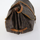 LOUIS VUITTON Monogram Saumur 35 Shoulder Bag M42254 LV Auth 142508-3