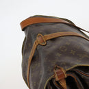 LOUIS VUITTON Monogram Saumur 35 Shoulder Bag M42254 LV Auth 142508-6