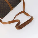LOUIS VUITTON Monogram Saumur 35 Shoulder Bag M42254 LV Auth 142508-7