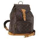 LOUIS VUITTON Monogram Montsouris GM Backpack M51135 LV Auth 142510-1