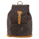 LOUIS VUITTON Monogram Montsouris GM Backpack M51135 LV Auth 142510-13