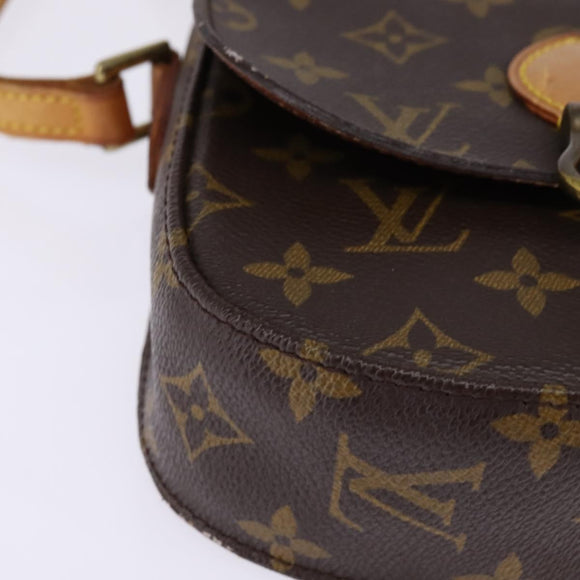 LOUIS VUITTON Monogram Saint Cloud PM Shoulder Bag M51244 LV Auth 142512