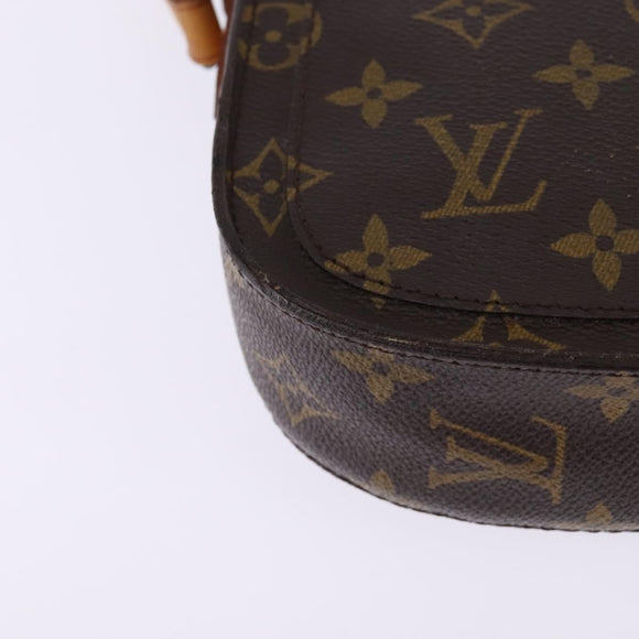 LOUIS VUITTON Monogram Saint Cloud PM Shoulder Bag M51244 LV Auth 142512