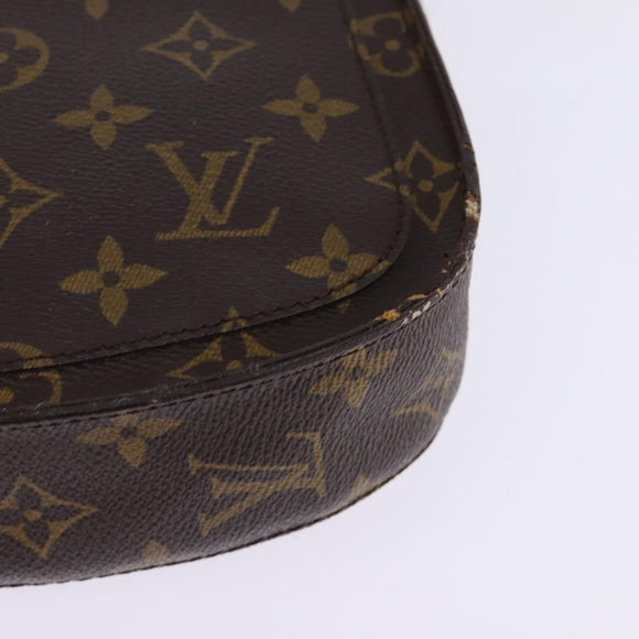 LOUIS VUITTON Monogram Saint Cloud PM Shoulder Bag M51244 LV Auth 142512