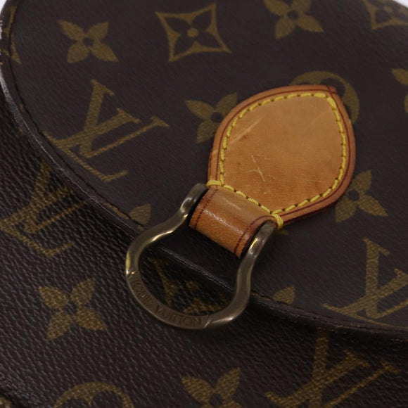 LOUIS VUITTON Monogram Saint Cloud PM Shoulder Bag M51244 LV Auth 142512