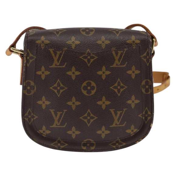 LOUIS VUITTON Monogram Saint Cloud PM Shoulder Bag M51244 LV Auth 142512