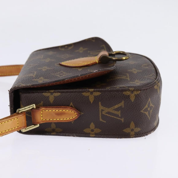 LOUIS VUITTON Monogram Saint Cloud PM Shoulder Bag M51244 LV Auth 142512