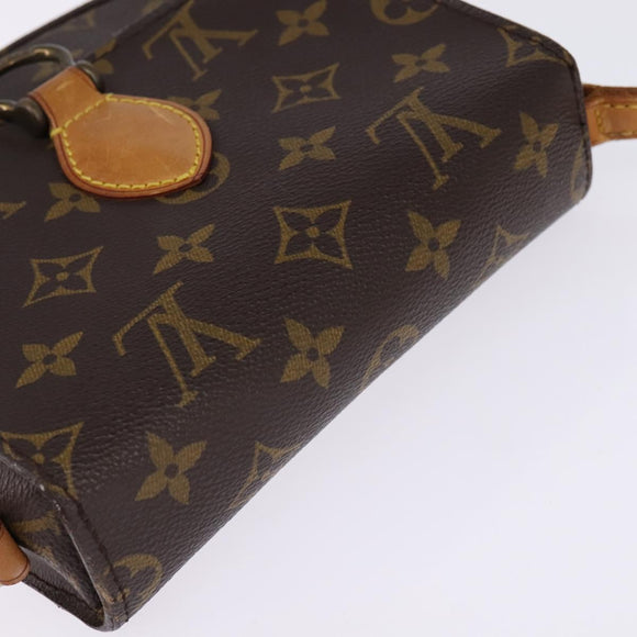 LOUIS VUITTON Monogram Saint Cloud PM Shoulder Bag M51244 LV Auth 142512