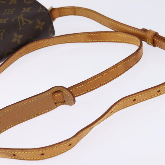 LOUIS VUITTON Monogram Saint Cloud PM Shoulder Bag M51244 LV Auth 142512