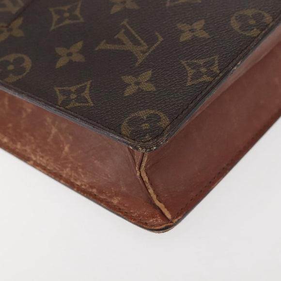 LOUIS VUITTON Monogram Pochette Homme Clutch Bag M51795 LV Auth 142513