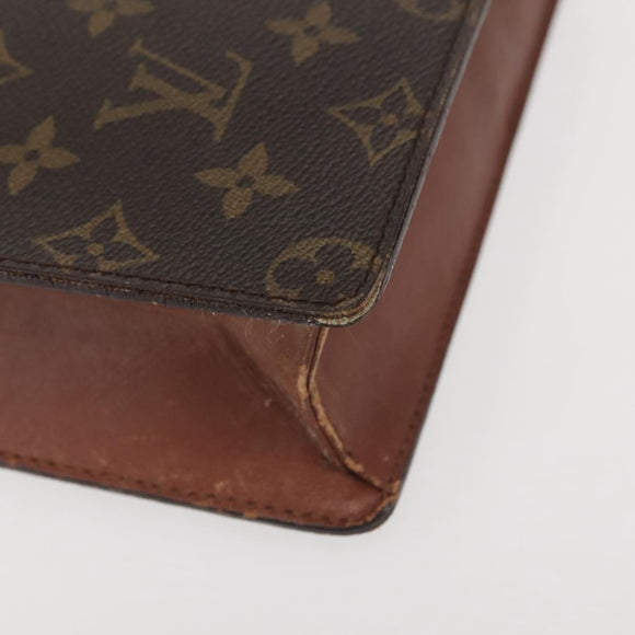 LOUIS VUITTON Monogram Pochette Homme Clutch Bag M51795 LV Auth 142513