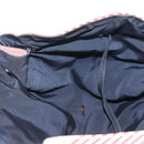 CHANEL Chain Tote Bag Denim Blue Silver CC Auth 142514V-22