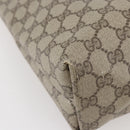 GUCCI GG Supreme Web Sherry Line Tote Bag PVC Beige Red 39 02 003 Auth 142515-13