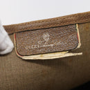 GUCCI GG Supreme Web Sherry Line Tote Bag PVC Beige Red 39 02 003 Auth 142515-15