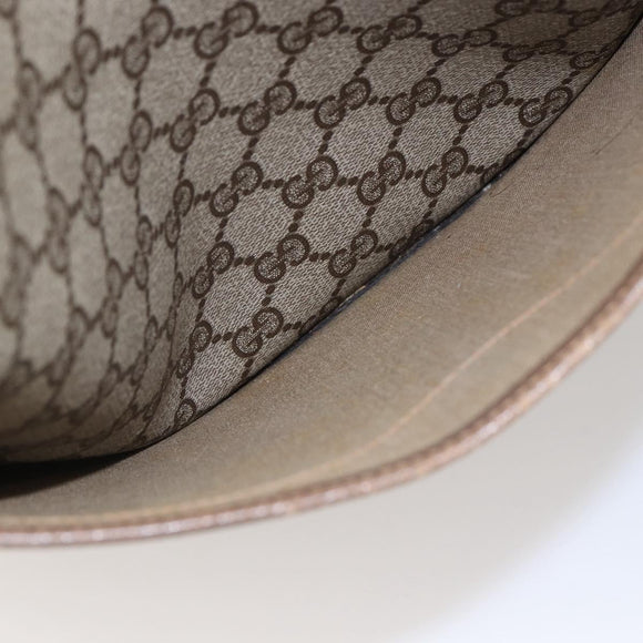 GUCCI GG Supreme Web Sherry Line Tote Bag PVC Beige Red 39 02 003 Auth 142515