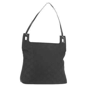 GUCCI GG Canvas Tote Bag Black 001 3102 Auth 142519