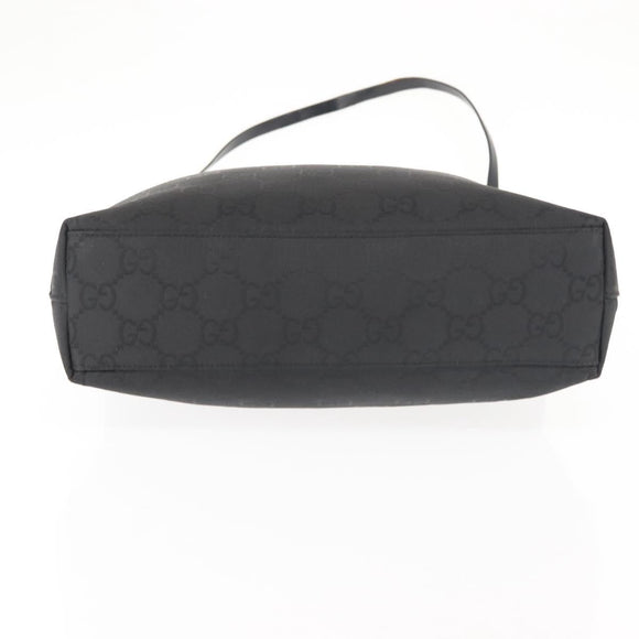 GUCCI GG Canvas Tote Bag Black 001 3102 Auth 142519