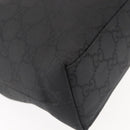 GUCCI GG Canvas Tote Bag Black 001 3102 Auth 142519-11