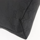 GUCCI GG Canvas Tote Bag Black 001 3102 Auth 142519-13