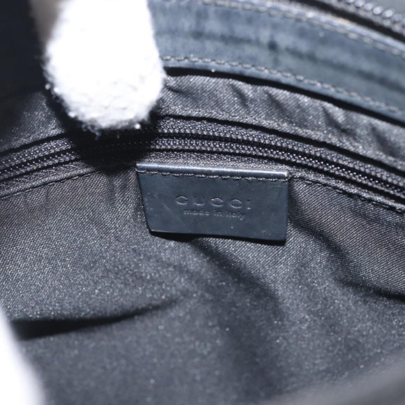 GUCCI GG Canvas Tote Bag Black 001 3102 Auth 142519